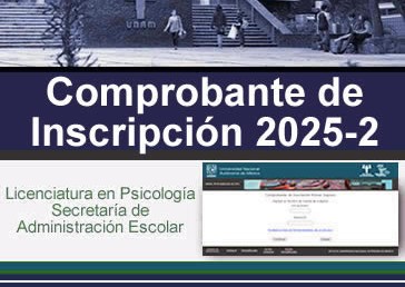 Comprobante de Inscripción 2025-2