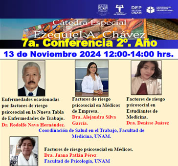 Ciclo de Conferencias de la Cátedra Ezequiel A. Chávez