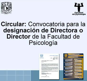 Circular: Convocatoria -Designación de Directora o Director