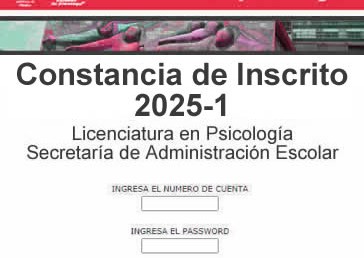 Constancia de Inscrito 2025-1