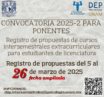 Registro de Propuestas de Cursos Intersemestrales