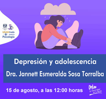 Conferencia: Depresión y adolescencia