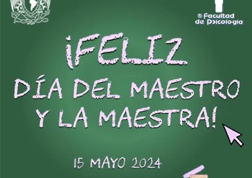 ¡Feliz Día del Maestro y la Maestra! 15 mayo 2024