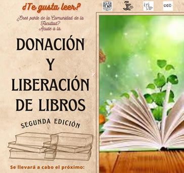 Donación y liberación de libros