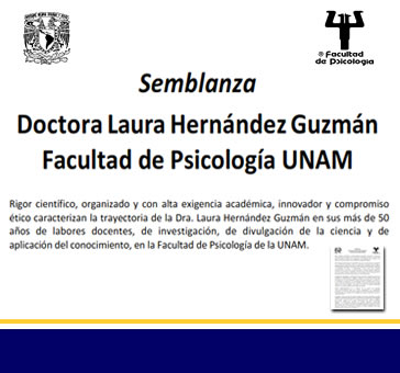 Semblanza -Dra. Laura Hernández Guzmán, profesora emérita.