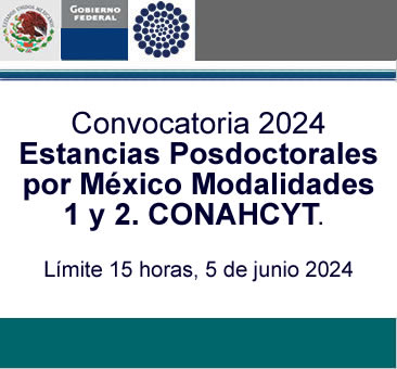 Convocatoria -Estancias Posdoctorales por México.