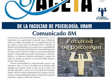 Gaceta de la Facultad de Psicología UNAM