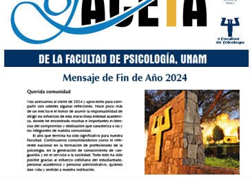 Gaceta de la Facultad de Psicología UNAM