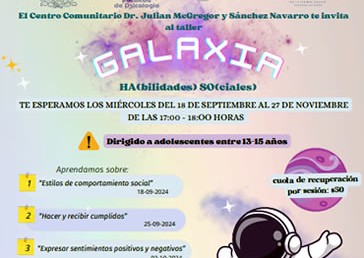 Taller: Galaxia HA(bilidades) SO(ciales)