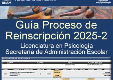 Guía Proceso de Reinscripción 2025-2