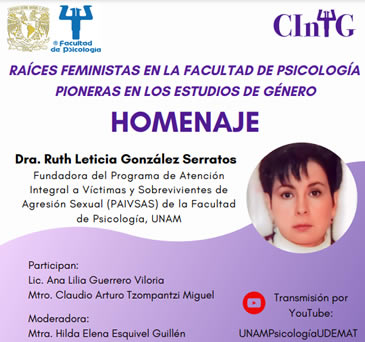 Homenaje a Ruth Leticia González Serratos