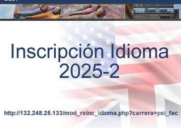 Inscripción Idioma 2025-2