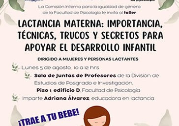 Taller -Lactancia Materna: Importancia, técnicas…