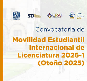 Convocatoria de Movilidad Estudiantil Internacional