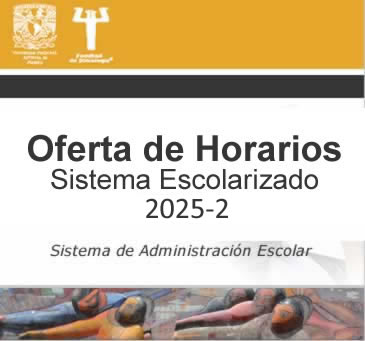 Oferta de Horarios Sistema Escolarizado 2025-2