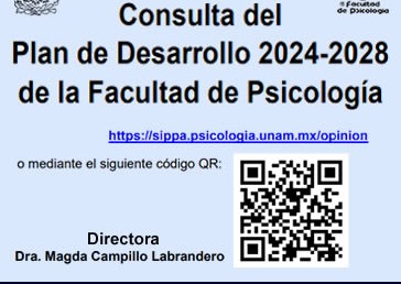 Consulta del Plan de Desarrollo 2024-2028 de la Facultad