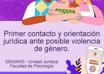 Primer contacto y orientación ante posible violencia de género