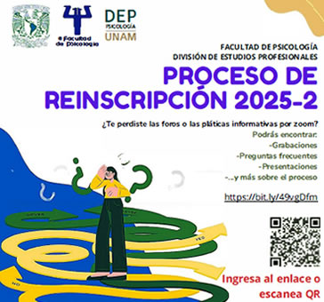 Proceso de reinscripción 2025-2 -Licenciatura.