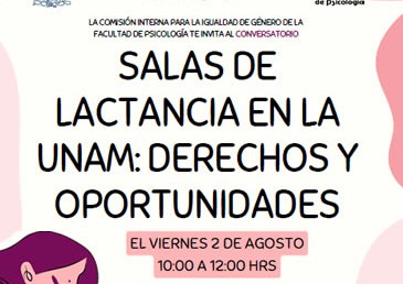 Conversatorio -Salas de lactancia en la UNAM