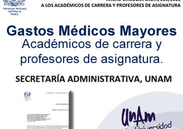 Gastos Médicos Mayores -Académicos y profesores