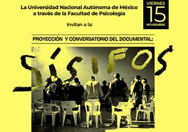 Proyección y conversatorio del documental Sísifos