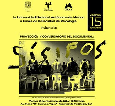 Proyección y conversatorio del documental Sísifos