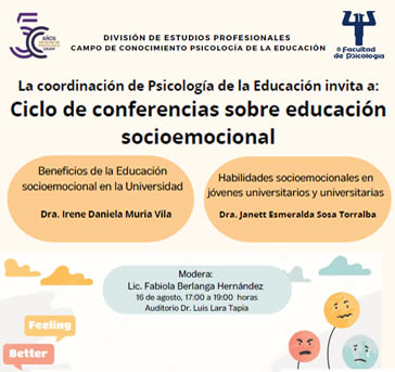 Ciclo de conferencias sobre educación socioemocional
