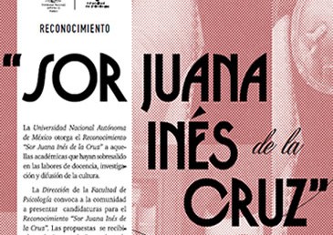 Reconocimiento Sor Juana Inés de la Cruz 2024